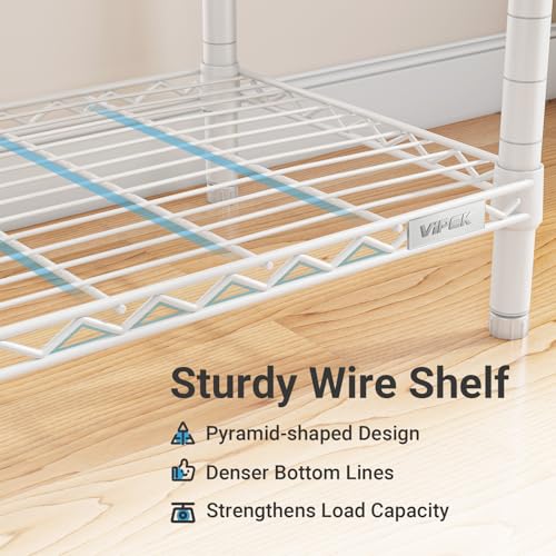 V7 Clothing Rack with Shelves Heavy duty Closet for Hanging Clothes