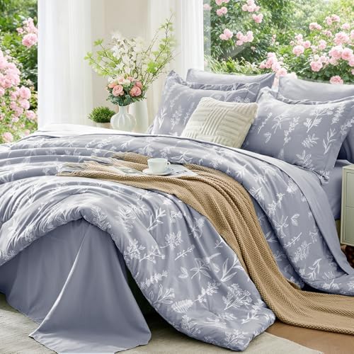 Light Grey Full Comforter Set