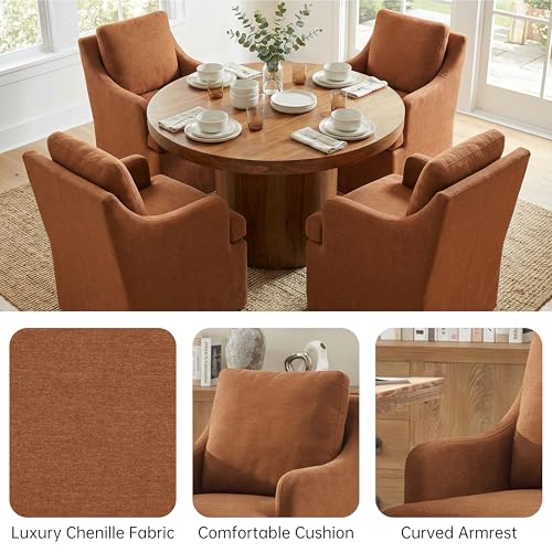 Upholstered Dining Chairs Set of 2