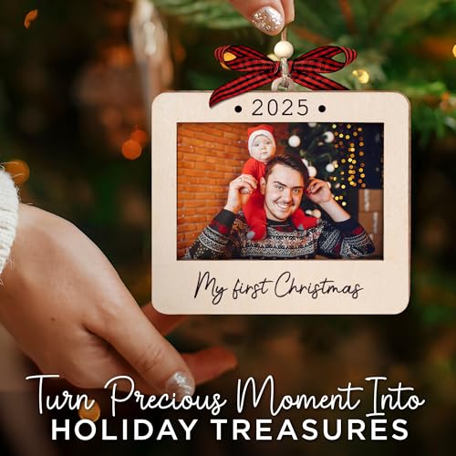 Babys First Christmas Ornament 2025 Girl And Boy