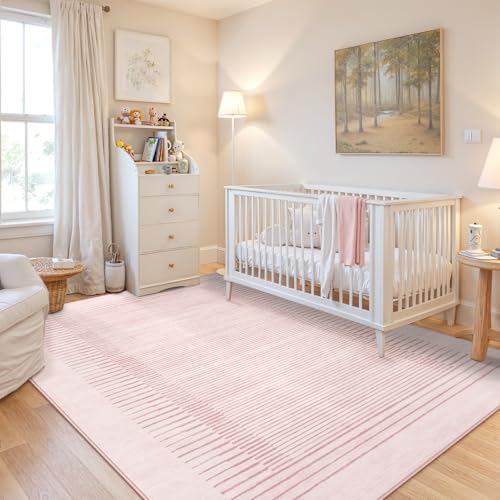 Washable Striped Runners for Hallways 2'6"x8' (20 Sq Ft)