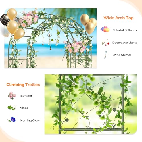 Garden Arbor Arch for Wedding Ceremony Party