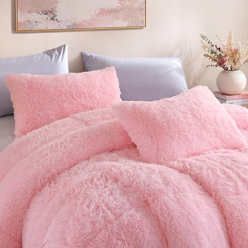 Fluffy King Size Comforter Set