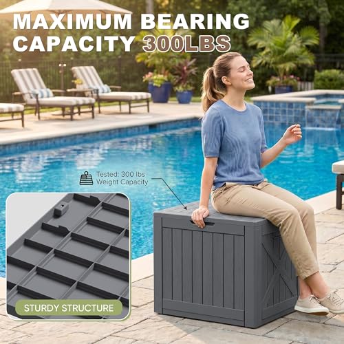 40 Gallon Outdoor Deck Box