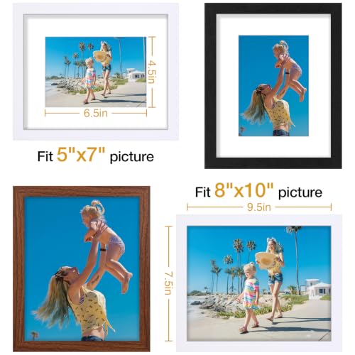 8x10 Picture Frames Set of 9 (9 Count)