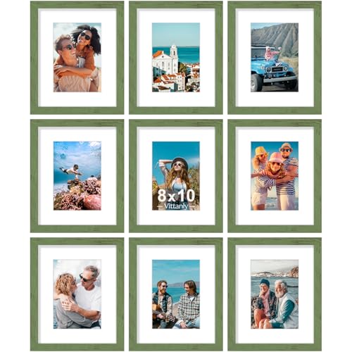 8x10 Picture Frames Set of 9 (9 Count)