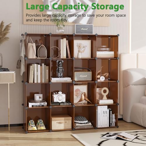 16 Cube Storage Organizer Cube Shelves Units Storage Cubes