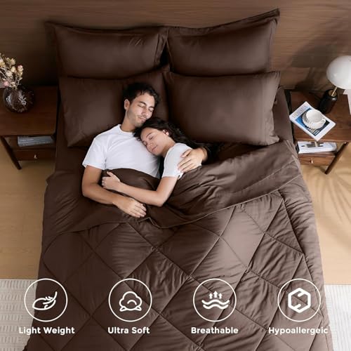 7 Piece Oversized Queen Comforter Set