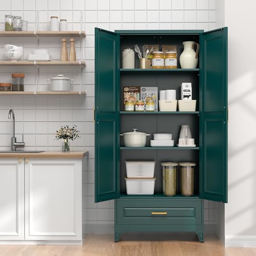 75" Kitchen Pantry Cabinet