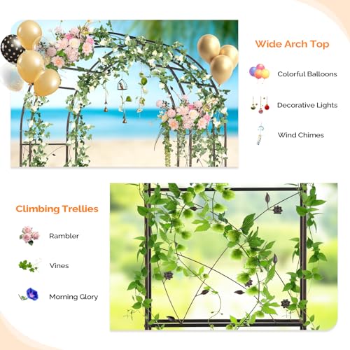 Garden Arbor Arch for Wedding Ceremony Party
