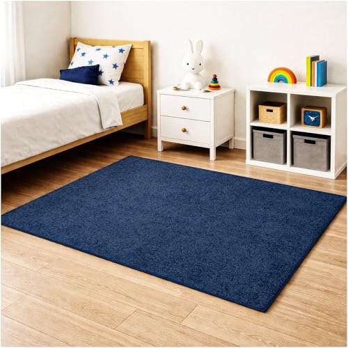 Soft & Colorful 10' Round Kids Classroom Area Rug
