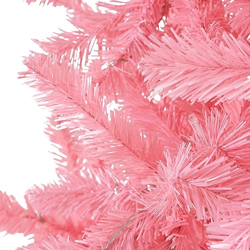 7.5ft Pink Christmas Tree with Lights