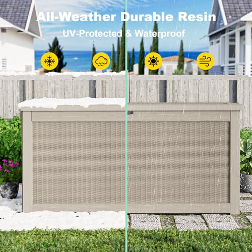 320 Gallon Outdoor Deck Box