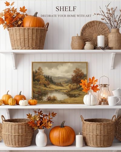 Framed Fall Wall Art Decor