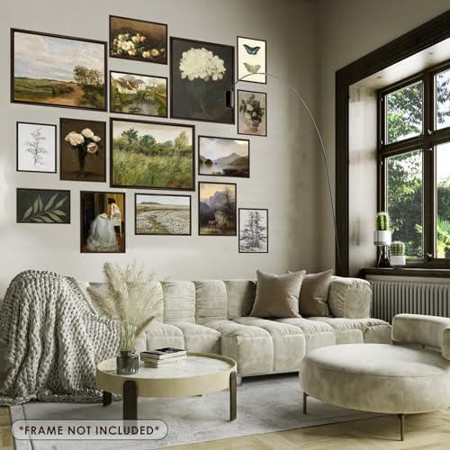 15 Pcs Vintage Wall Art Decor (15 Count)