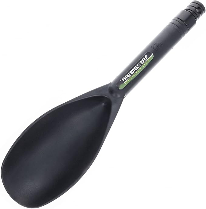 ASR Outdoor Metal Detector Plastic Sand Scoop with Steel Probe for Metal Detecting