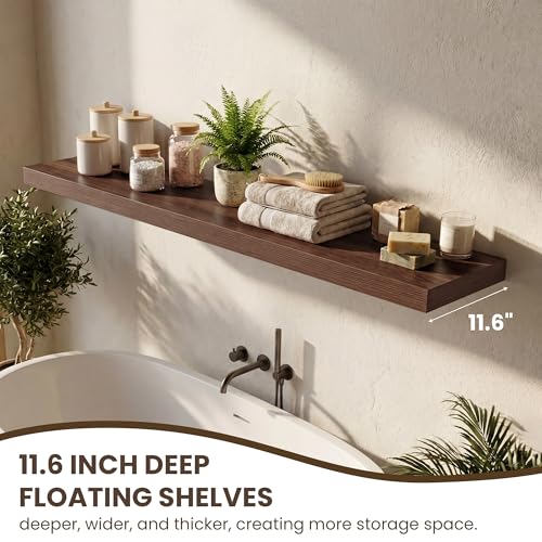 36 Inch Floating Shelves for Wall Set of 2