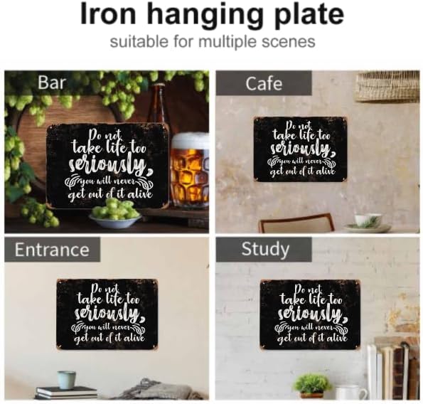 Vintage Metal Sign SLOW WATCH FOR CYCLISTS Tin Sign Retro Wall Decor For Home Coffee Bar Funny Aluminum Sign 8x12 inch
