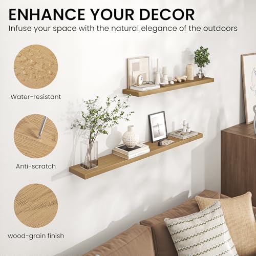36 Inch Floating Shelves for Wall (2 Count)