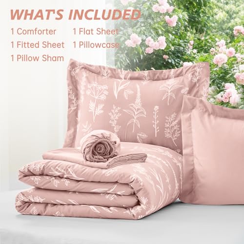 Cameo Pink Twin Comforter Set