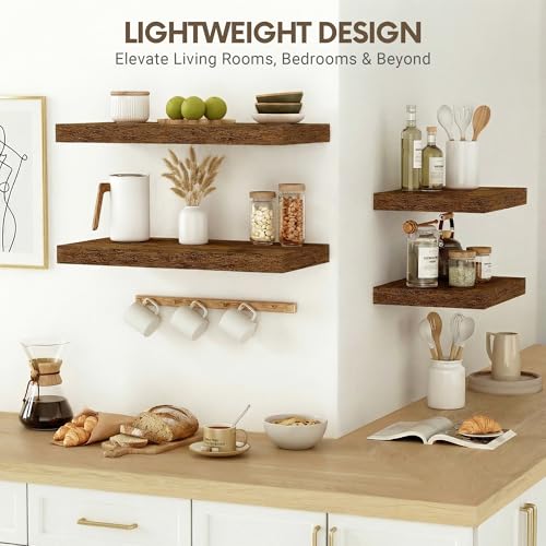 10" Deep Floating Shelves (2 Count)