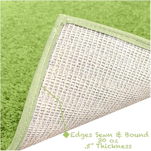 Soft & Colorful 7' x 9' Kids Classroom Area Rug