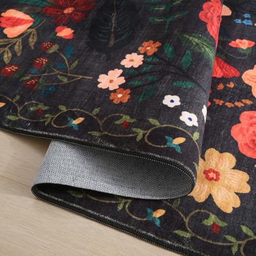 Long Hallway Runner Rug 2'7"x14' Washable (36.4 Sq Ft)
