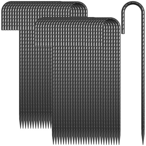 12 Inch J Hook Rebar Stakes 55 Pcs (55 Count)