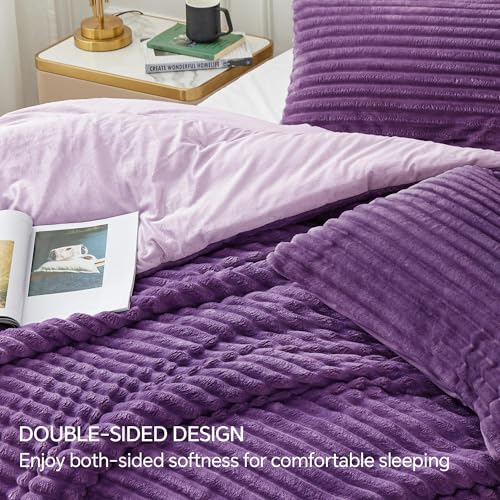 Fleece Full Comforter Set