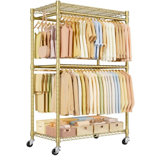 Rolling Clothes Rack