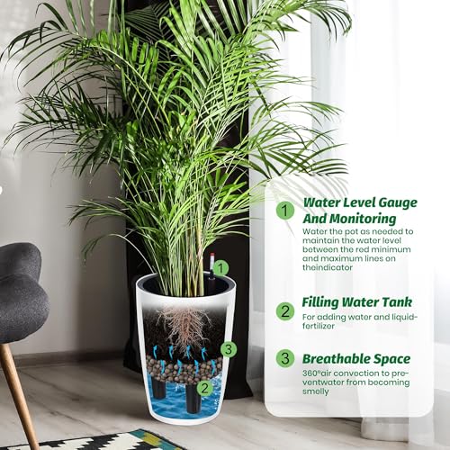 16" Tall Planter Set of 4 (4 Count)