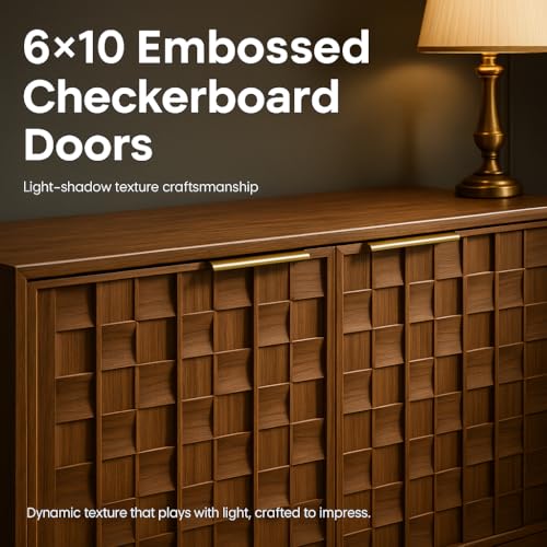 60" Sideboard Buffet Cabinet with Storage