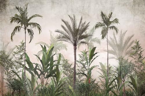 Tropical Greenery and Leaves Mural (67.9 Sq Ft)
