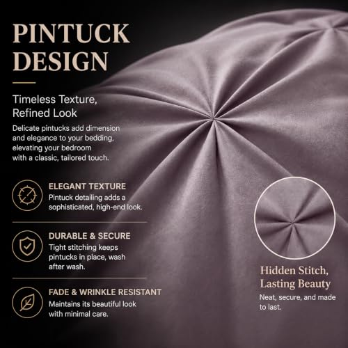 Oversized King Comforter Set Grayish Purple