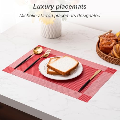Placemats Set of 4 Washable IndoorB (4 Count)