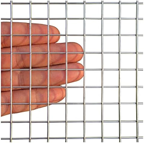 Durable Stainless Steel Welded Wire Mesh for Chicken Coop Fencing, Heavy-Duty Poultry Netting (0.3 * 7.6m) with Pliers - Ideal Garden Safety Solution