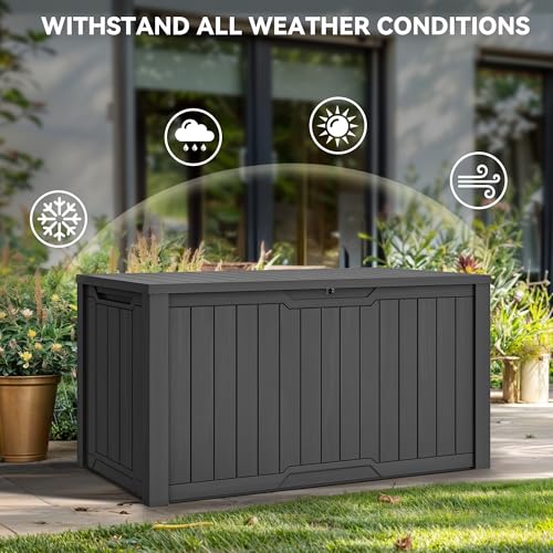 240 Gallon Extra Large Outdoor Storage Deck Box