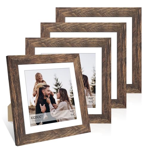 6x6 Picture Frame Set of 4 (4 Count)