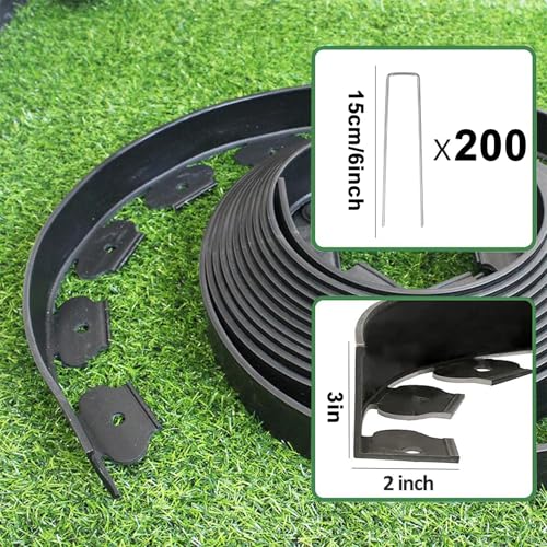 Landscape Edging 3in*131FT (200 Count)