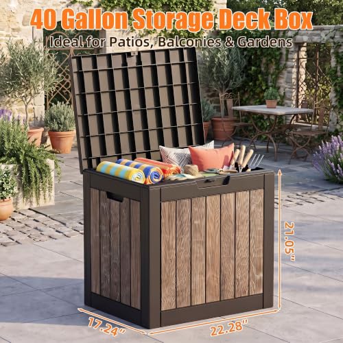 40 Gallon Outdoor Deck Box