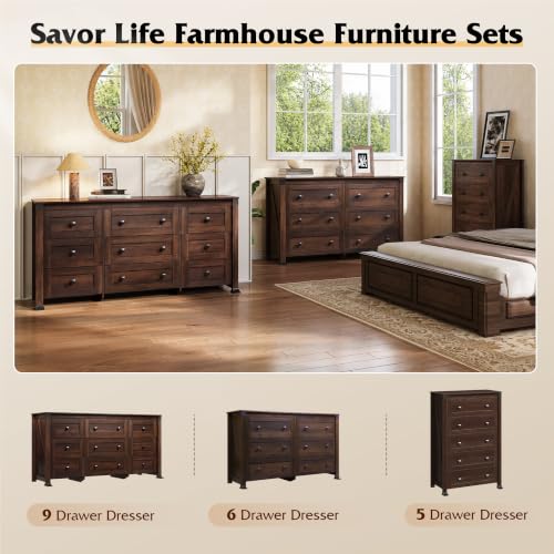 Brown Dresser for Bedroom