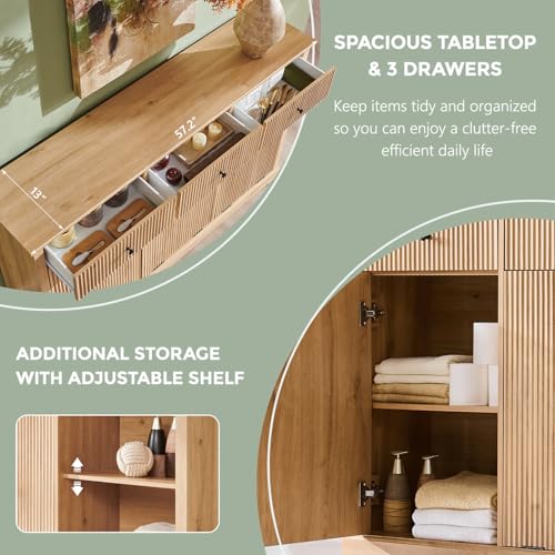 Triple Tilt Out Trash Can Cabinet
