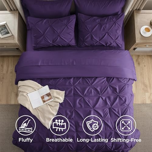 7 Piece Queen Comforter Set & Sheet Set