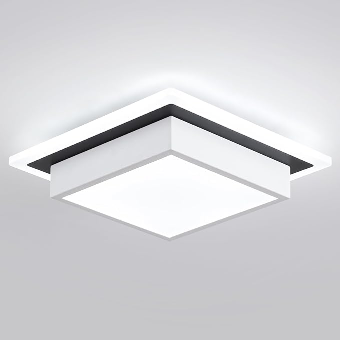 Modern LED Ceiling Light, Hallway Ceiling Light, 6000K Cold White Flush Mount
