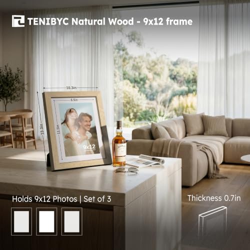 9x12 picture frame 3 Pack (3 Count)