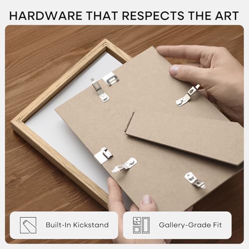 6x6 Natural Oak Picture Frame