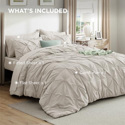 7 Piece California King Comforter Set & Sheets