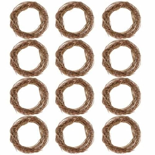10" Natural Grapevine Wreath (10 Count)
