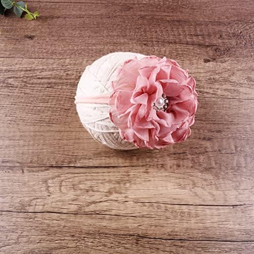 Newborn Girl Photography Outfits, Backless Lace Romper with Flower Headband Photo Props, Baby Girl Photoshoot Outfits