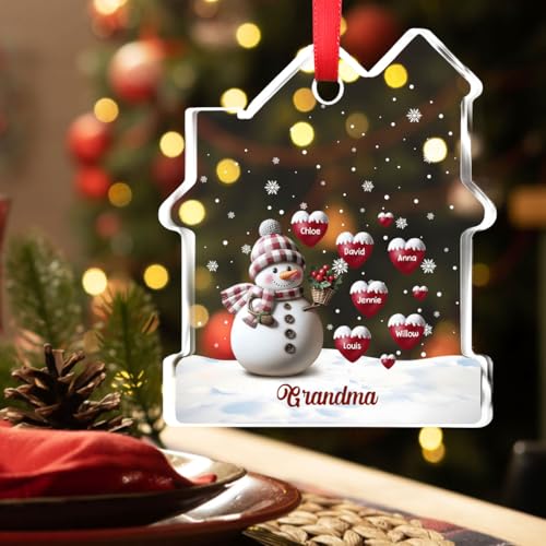Personalized Christmas Ornament for Grandma